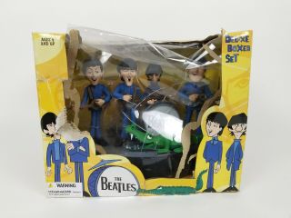 The Beatles Mcfarlane Deluxe Box Set Action Figures - John Paul George Ringo