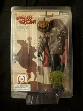 Headless Horseman - 8 " Mego Action Figure 5966 / Monster Jack - O - Lantern W Case