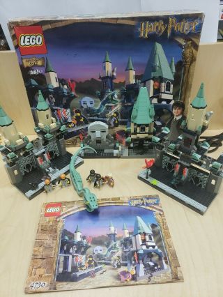 Lego 4730 Harry Potter The Chamber Of Secrets W/box,  Instructions,  Minifigures