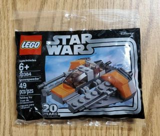 Lego Star Wars 30384 20 Years Promotional Polybag Set Of Snowspeeder