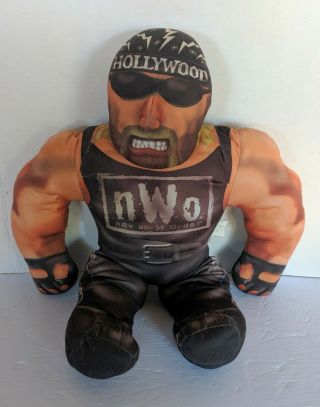 Vintage 1998 Hollywood Hulk Hogan Wrestling Buddy Wcw Nwo Bashin Brawler