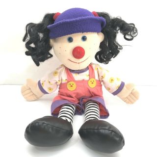 Vintage The Big Comfy Couch Loonette The Clown Plush 20 " Doll 1995 Commonwealth