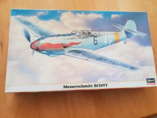 Hasegawa1/48 Scale Messerschmidt Bf - 109t - Resin And Metal Parts