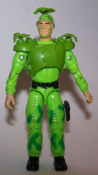 Vintage 1986 American Defense / U.  S.  Forces FOREST GREEN Action Figure by Remco 2