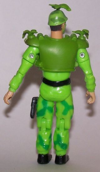 Vintage 1986 American Defense / U.  S.  Forces FOREST GREEN Action Figure by Remco 3