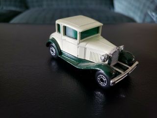 Matchbox Lesney Ford Model A Car With Spare Tire Mount.  Mb73 Loose