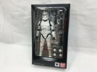 Japan Figure S.  H.  Figuarts Star Wars Clone / Trooper Phase 1 From Japan