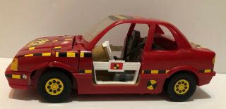 1991 Tyco The Incredible Crash Test Dummies Bash N Bomber Crash Car Complete