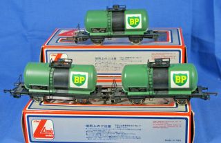 Lima 2715 Ho Gauge 3 Off Continental Small Tankers Green " Bp " M/nmib