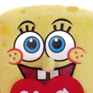 Spongebob Squarepants Plush Nickelodeon Stuffed Animal Sponge holding Hug Heart 2
