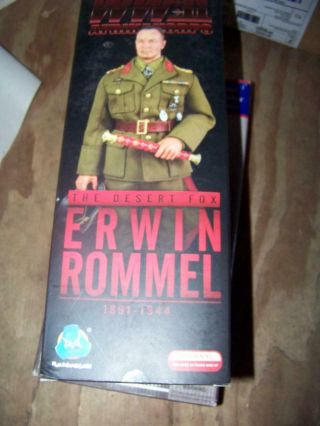 Did 1/6 Scale 12 " Wwii German Feldmarschall Erwin Rommel The Desert Fox D80049