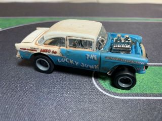 Hot Wheels Chevy Bel Air Gasser Lucky Junk Custom Ver2