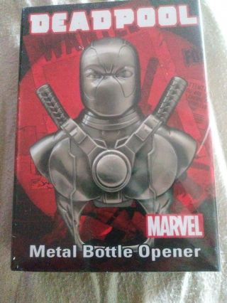 Deadpool Metal Bottle Opener Marvel Diamond Select