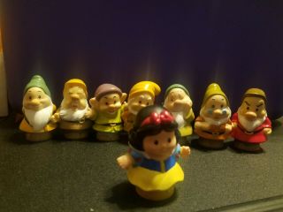Fisher Price Little People Snow White and the Seven Dwarfs Disney Movie Princess 2