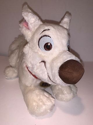 Disney Store Bolt Movie Dog Laying Down Plush Hero Stuffed Animal 13 