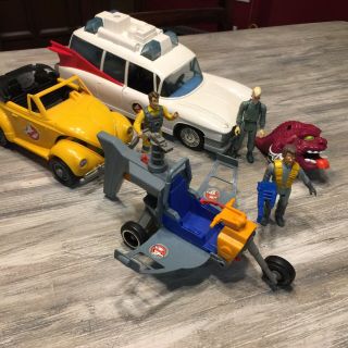 Vintage The Real Ghostbusters Highway Haunter Ecto - 1 Ecto - 2 Figures Ghost Nice