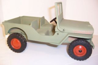Vintage Al - Toy Jeep willy ' s promo cast aluminum 2