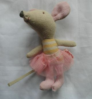 MAILEG CLOTH MOUSE in MATCHBOX no blanket 2
