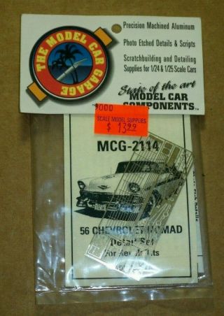 Model Car Garage Mcg - 2114 1956 56 Chevy Chevrolet Nomad Photo - Etch Detail Set