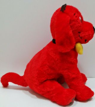 Kohls Cares Clifford The Big Red Dog Plush Stuffed Animal 15” Yellow Bone Collar 3