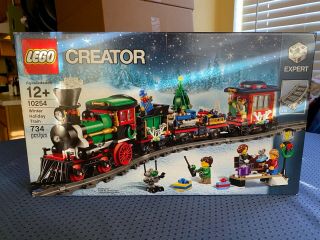 Lego Creator Winter Holiday Train (10254) Complete Nib With Power Parts