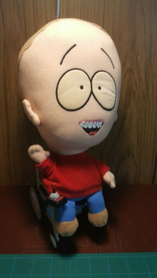 South Park Timmy Plush Wheelchair Poseable 2000 Toy W/tags & Chair