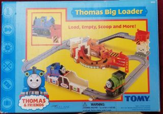 Euc Thomas The Tank Engine - Thomas Big Loader Train Set By Tomy