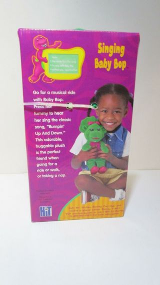 Vintage BABY BOP talking dinosaur plush stuffed toy Barney show 3