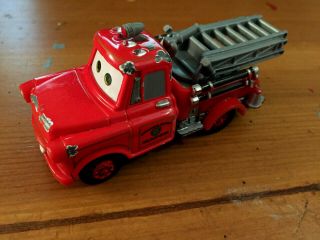 Rescue Squad Fire Truck Mater - Disney Pixar Cars 1:55 Scale Model Ships Dec 2 2