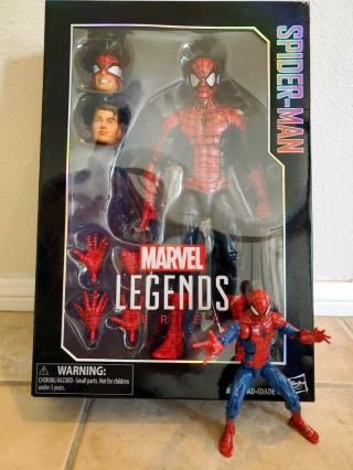 Marvel Legends Series 12 " Inch Spider - Man,  Spiderman Peter Parker