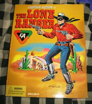 1998 Captain Action As The Lone Ranger 12 " Action Figure