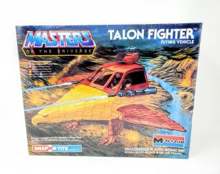 1983 Motu He - Man Talon Fighter Monogram Snaptight Model Masters Of The Universe