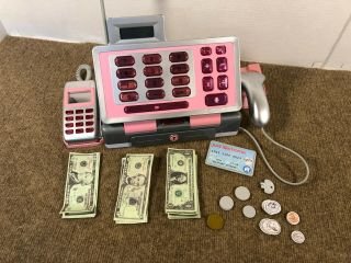 Just Like Home Talking Toy Cash Register Calculator Pink Toys R Us Tru