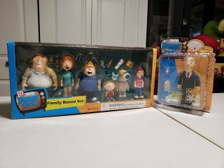 Mezco Family Guy Spencer Gifts Exclusive Family Boxed Set W/ Mayor West