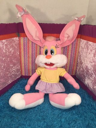 Euc - Vintage - 20” 1990 Playskool Warner Bros Tiny Toon Adventures Babs Bunny
