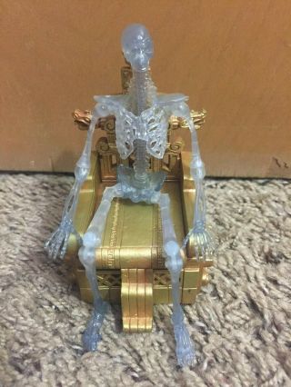 Indiana Jones Kingdom Crystal Skull Alien Skeleton Throne Hasbro Mailaway Loose