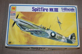 1/48 Otaki Supermarine Spitfire Mk.  Viii British W.  W.  Ii Fighter 2 Kits In 1 Box