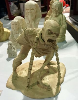Iron Maiden Eddie " Piece Of Mind " Sculpture