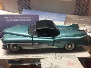 Franklin Die Cast 1951 Lesabre Show Car 1:24 Scale - Concept Car Gm/ Buick