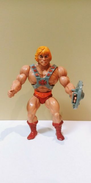 Vintage Mattel 1981 Motu Masters Of The Universe He - Man 5.  5 " Loose Action Figure