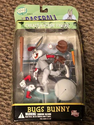 Dc Direct Looney Tunes Series 2 “baseball Bugs” Bugs Bunny Figure -