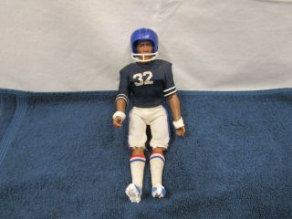 O.  J.  Simpson Plastic Doll - 9 " Shindana Toys - 1975 - Hong Kong Football Jersey Cleats