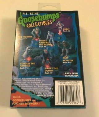 RL Stine Goosebumps Collectibles Figure SAY CHEESE AND DIE CURLY 2