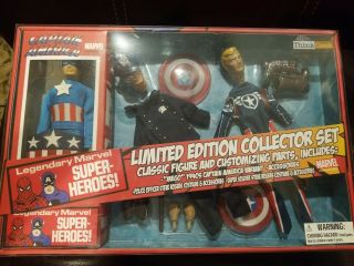 Marvel Captain America Limited Edition Collector Set Thinkgeek Factory