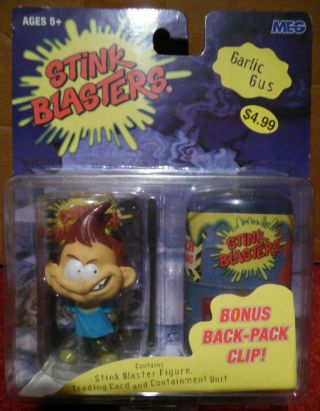Rare Stink Blaster Garlic Gus By Spin Master / Meg.  2003 Series 1
