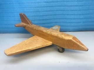 Solid Wood Wooden 15 " Plane Airplane Community Playthings Rifton,  Ny