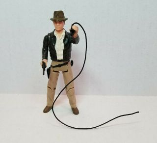 1982 Kenner Raiders Of The Lost Ark Indiana Jones Figure W/ Whip & Pistol -
