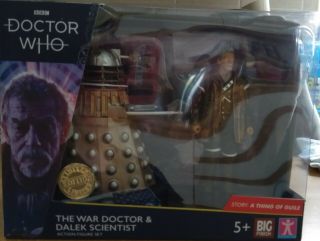 Doctor Who A Thing Of Guile War Dr & Dalek Scientist 2 Figure Set