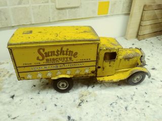 1930s Sunshine Biscuits Loose - Wiles Steel Metalcraft St.  Louis Box Truck Lights