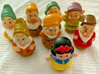 Fisher Price Little People Disney Snow White And The 7 Dwarfs Great Lp Figure